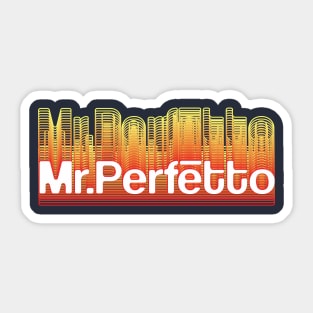Mr.Perfetto Colourful Sticker